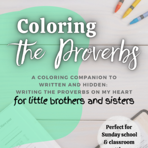 Coloring the Proverbs